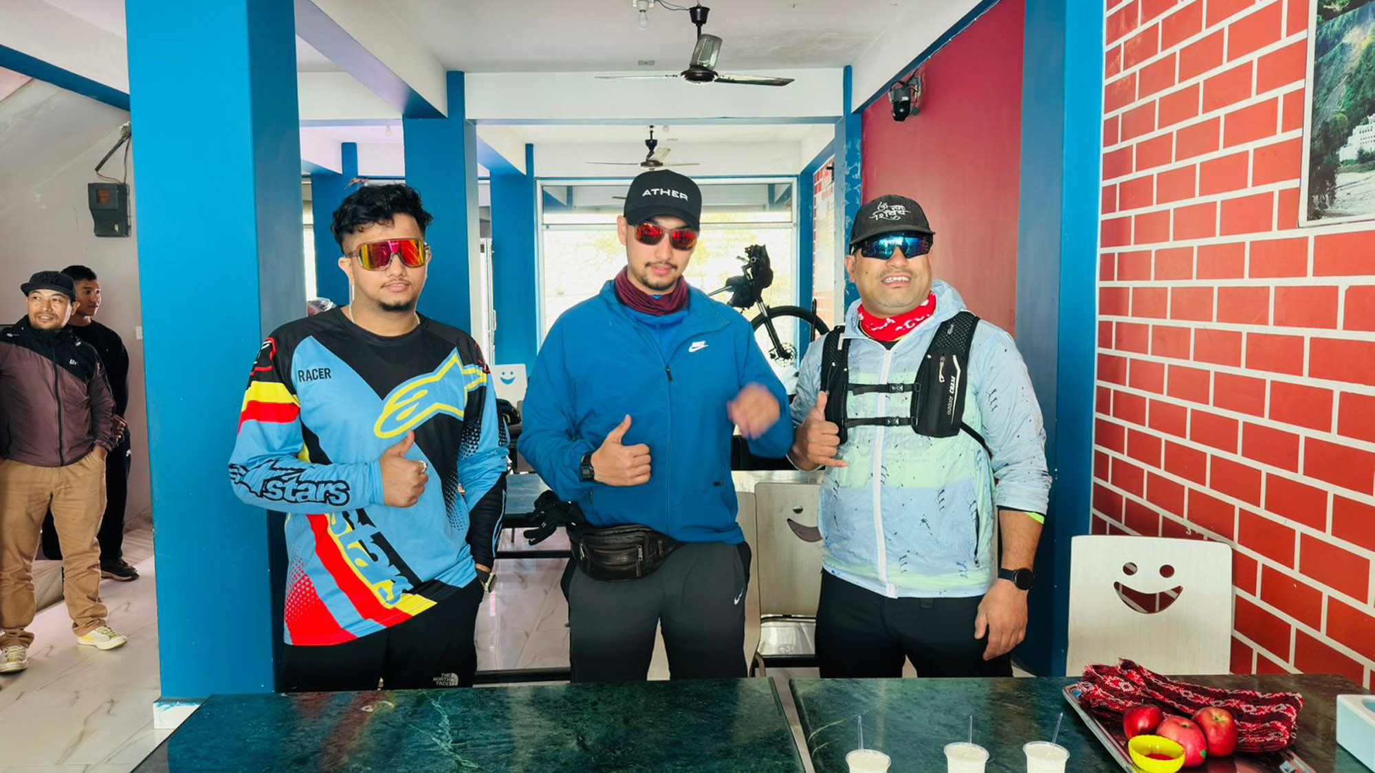 पाल्पाका युवाको महाकाली–मेची साइकल यात्रा