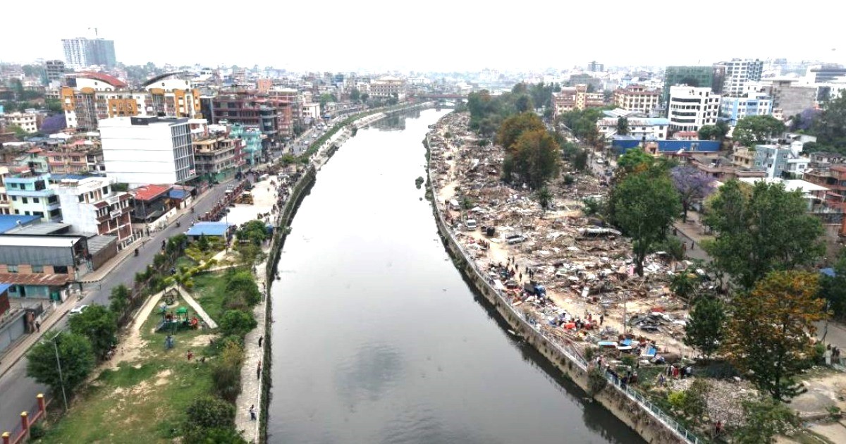 काठमाडौँका तीन बस्ती अतिक्रमणमुक्त