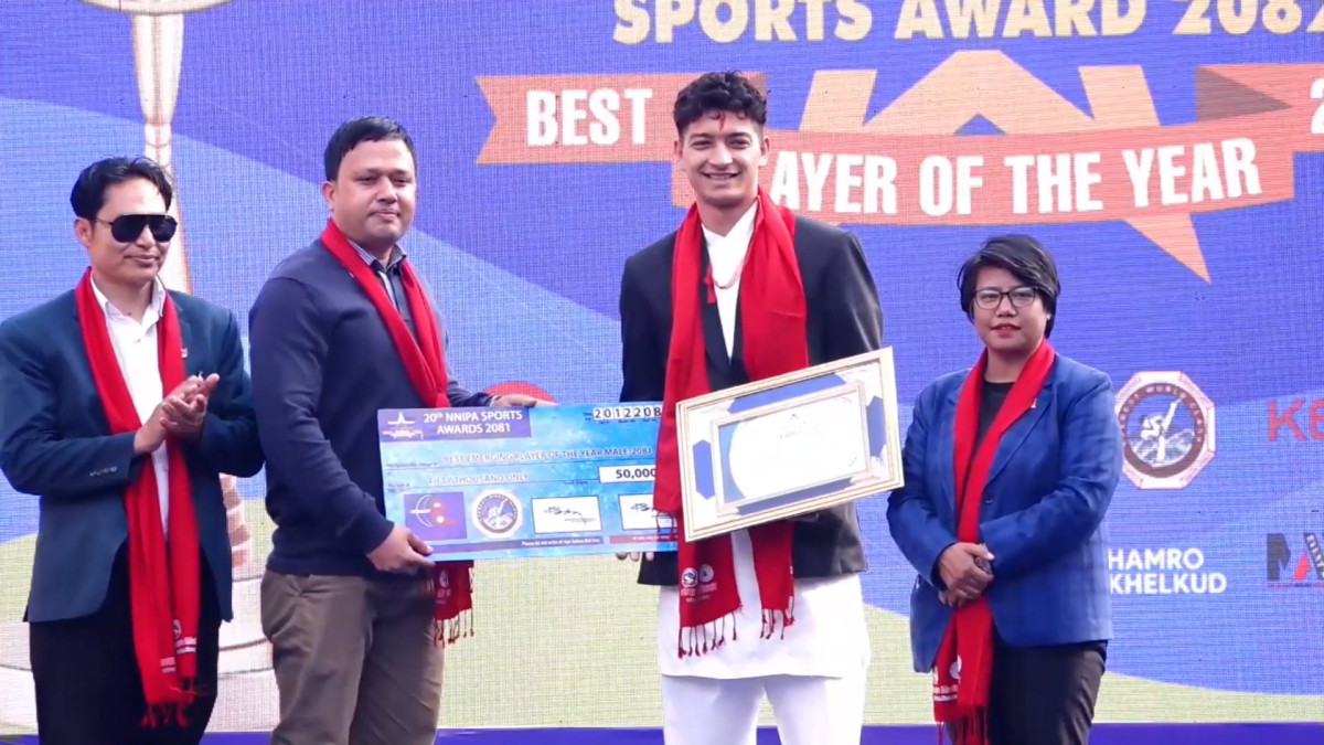 स्यान्टु र एरिका वर्ष सर्वोत्कृष्ट खेलाडी