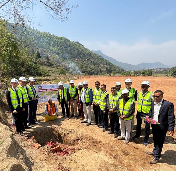 लेखनाथ–दमौली २२० केभी प्रसारण लाइन शिलान्यास