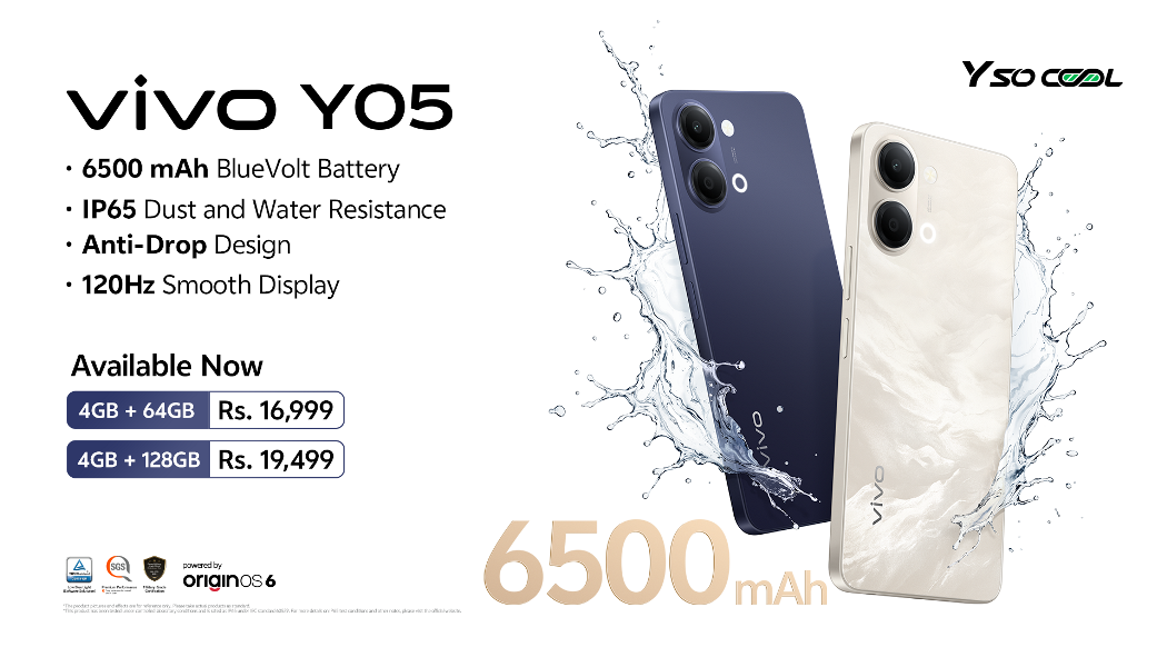 ६५०० एमएएच ब्याट्री भएको भिभो वाई०५ सार्वजनिक