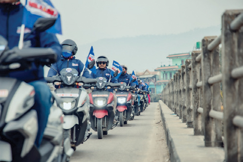 यामाहा नेपालको ‘माइलेज लिग’को पहिलो चरण पूरा